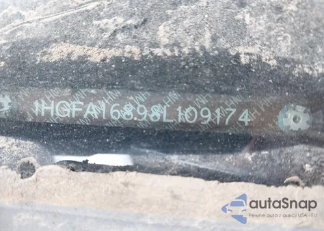 2008 Honda Civic Ex z USA, uszkodzony, nr VIN 1HGFA16898L109174